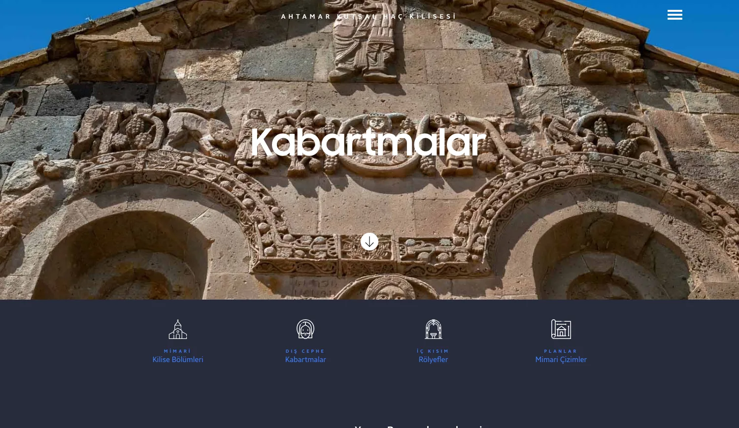 Ahtamar Kutsal Haç Kilisesi: Ahtamar Kutsal Haç Kilisesi Webflow web sitesi tasarımı — Klyne Creative Studio