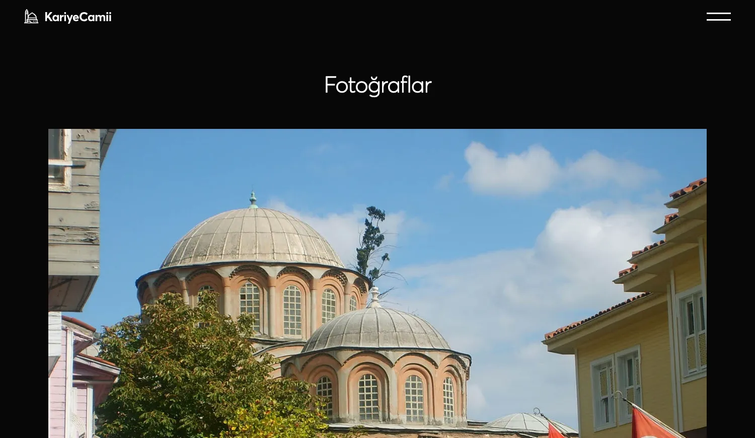 Kariye Camii: Kariye Camii Webflow web sitesi tasarımı — Klyne Creative Studio