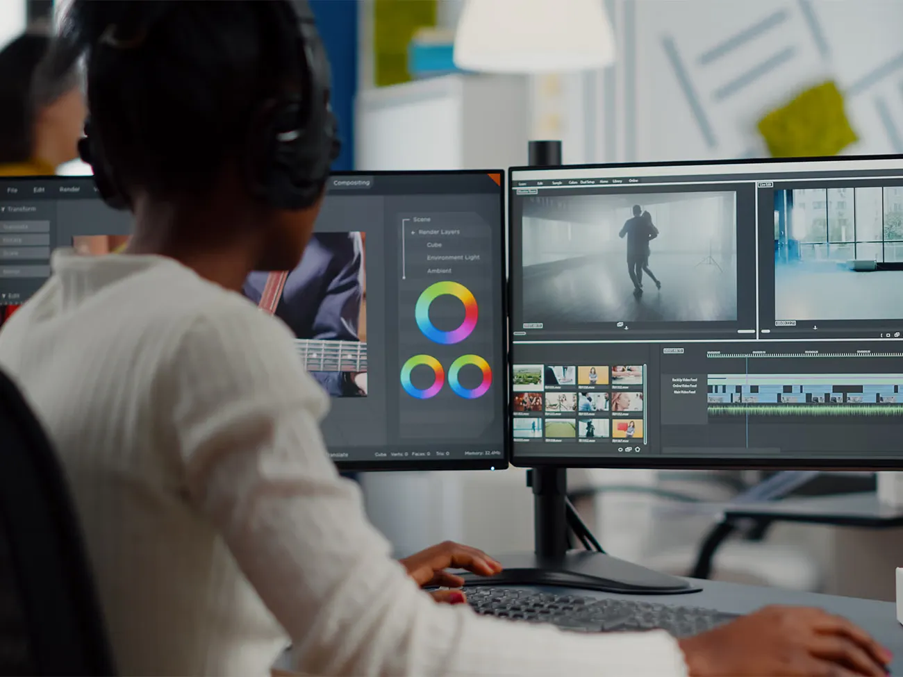 Video kurgu ve renk düzenleme çalışması — Klyne Creative Studio