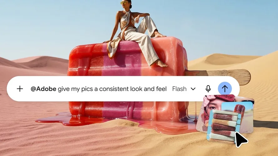 Photoshop ve Firefly Gemini'de: Tek Mesajla Görsel Düzenleme